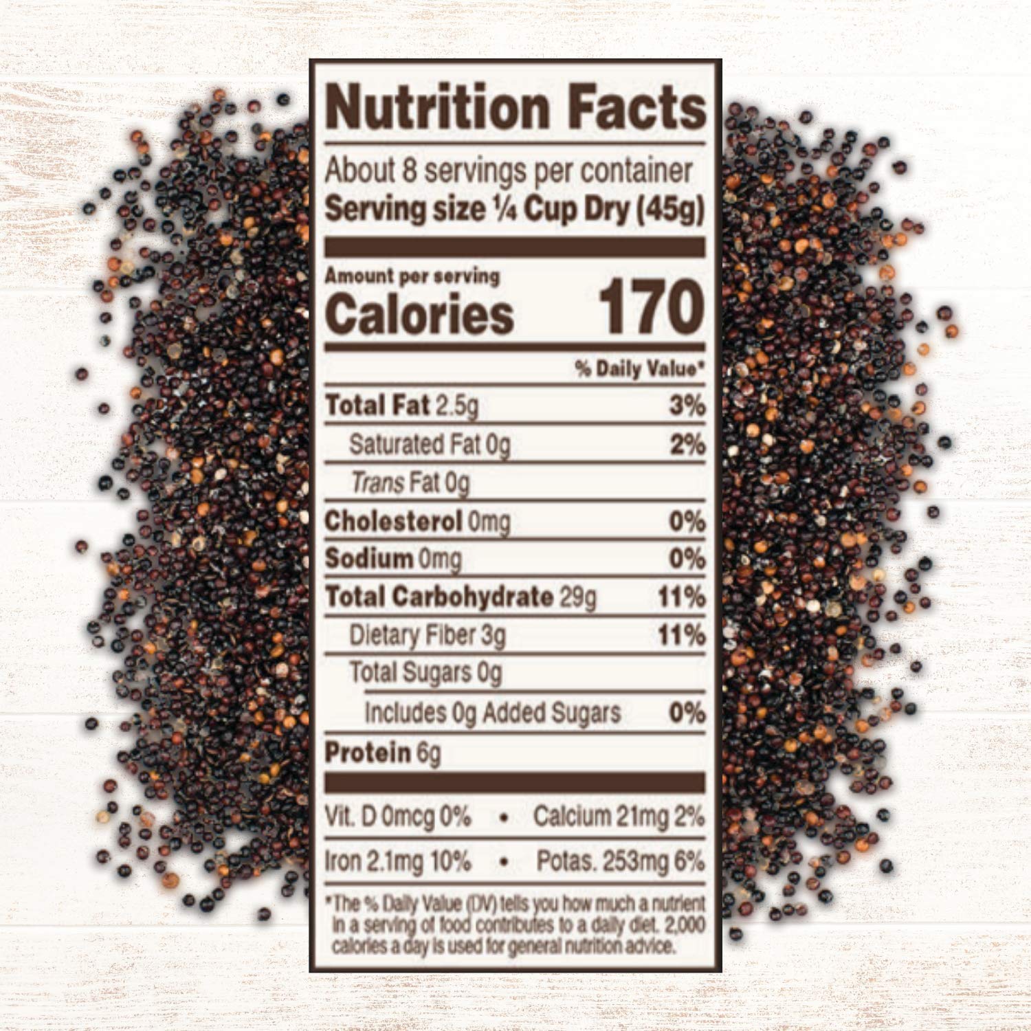 Roland Foods Black Quinoa from Peru, Pre-washed, 12-Ounce : Grains : Grocery & Gourmet Food
