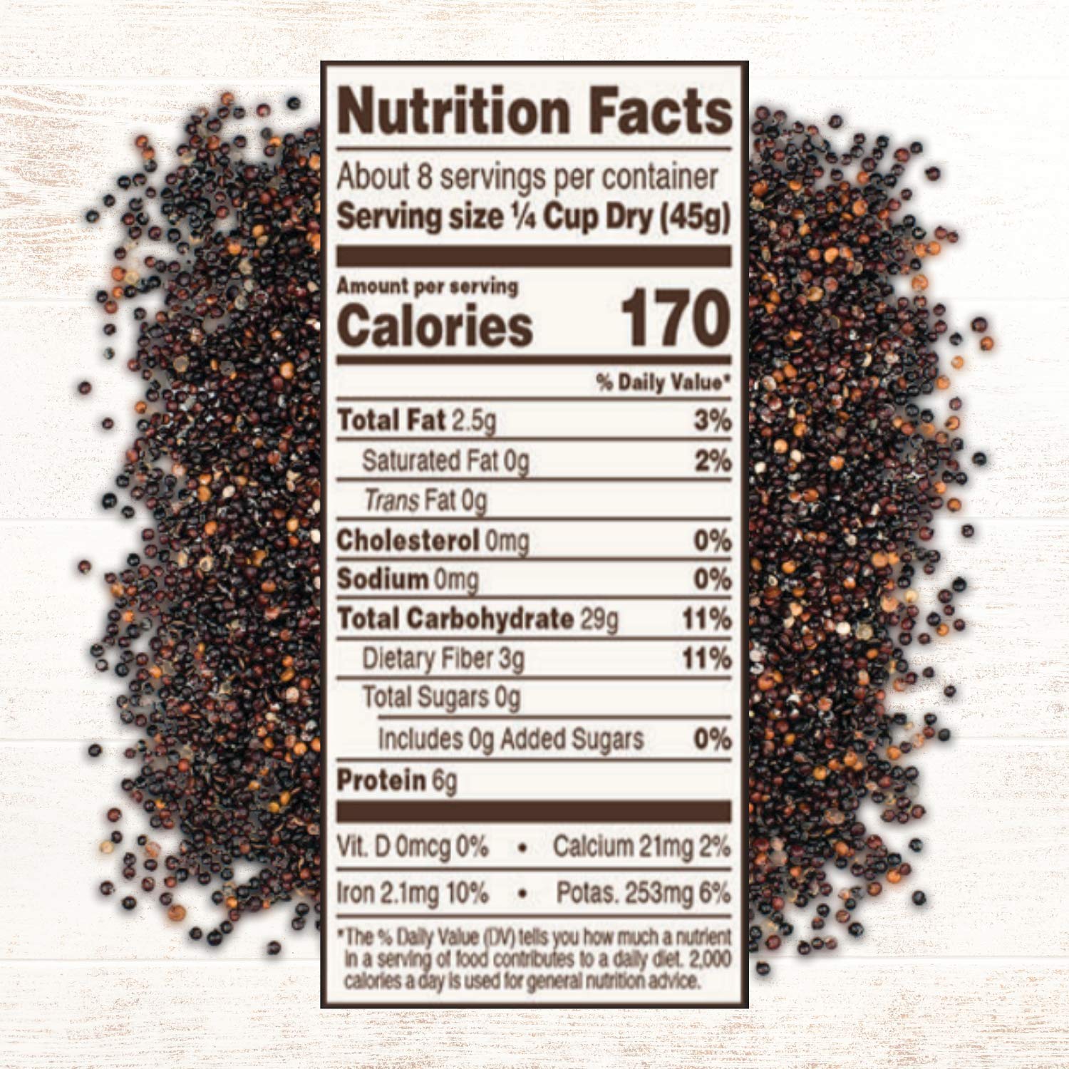 Roland Foods Black Quinoa From Peru, Pre-Washed, 12-Ounce