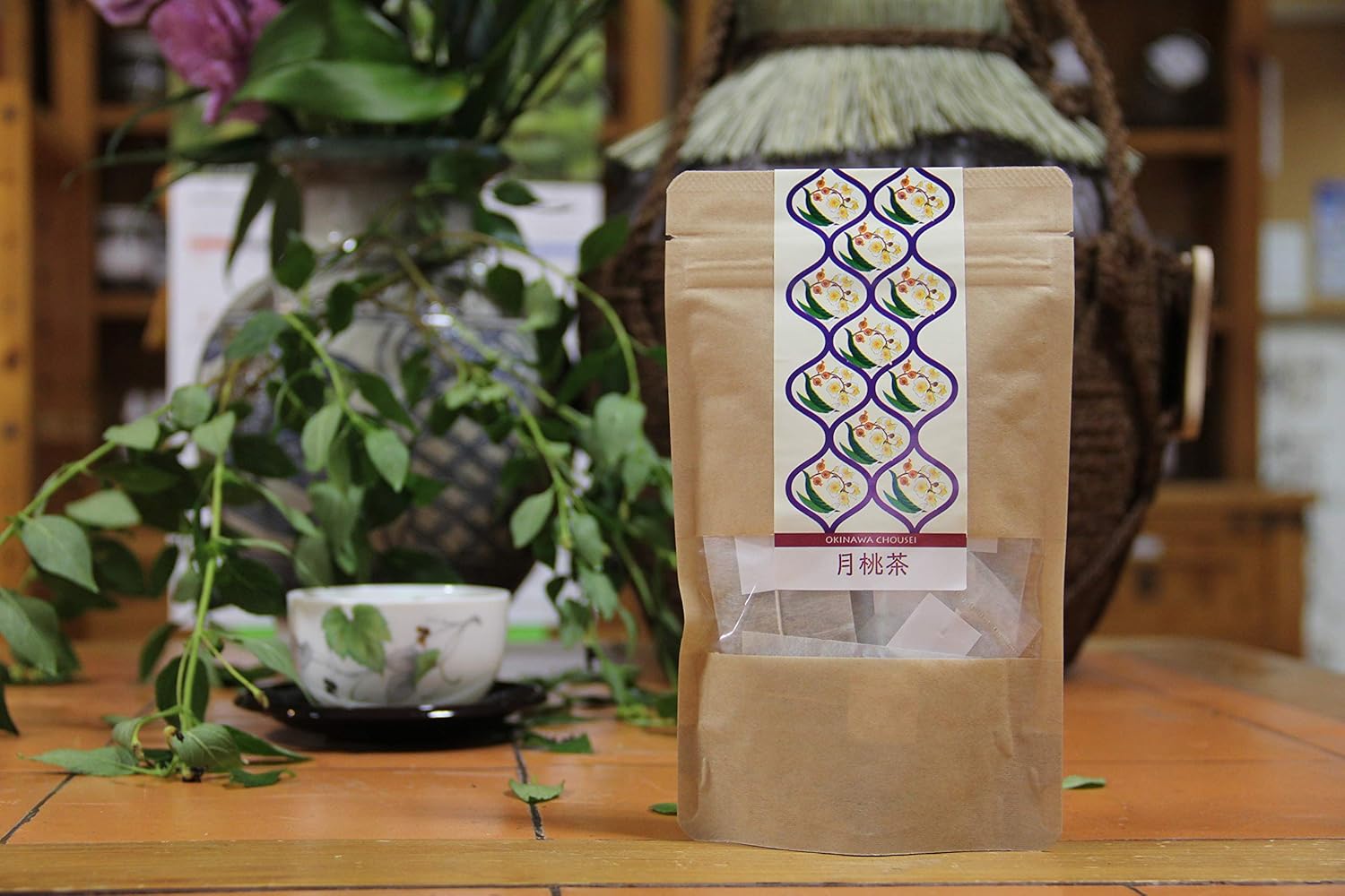 Shell Ginger Tea - Okinawan Getto Blend (12 Tea Bags X 2G)