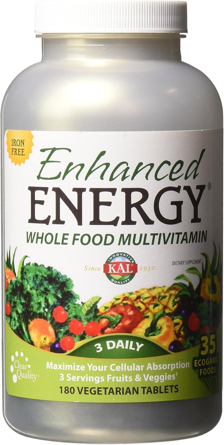 Enhanced Energy Iron Free Kal 180 Tabs