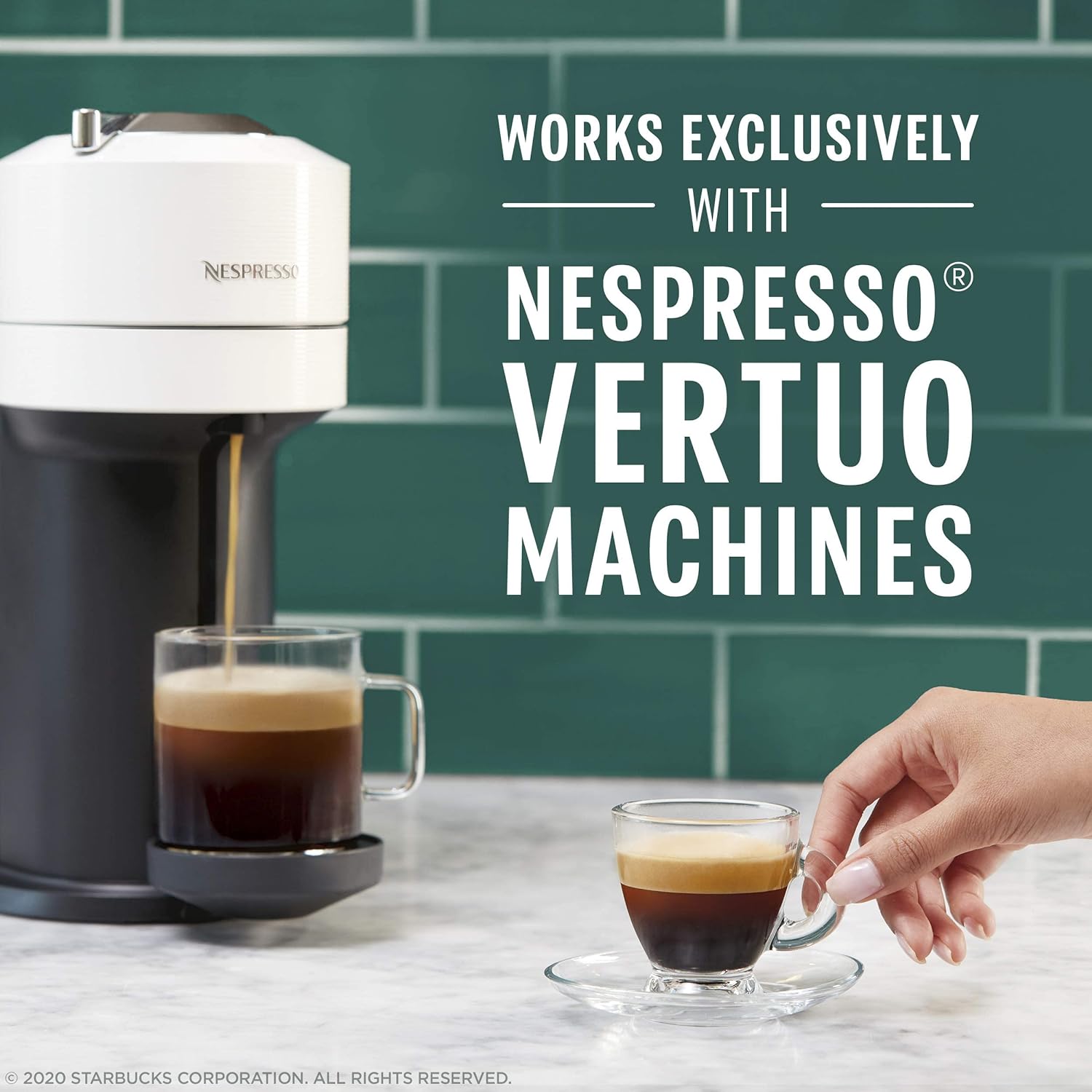 Starbucks By Nespresso Vertuo, Favorite Variety Pack Coffee & Espresso, 44-Count Coffee And Espresso Pods, Brews 7.8 Oz And 1.35 Oz