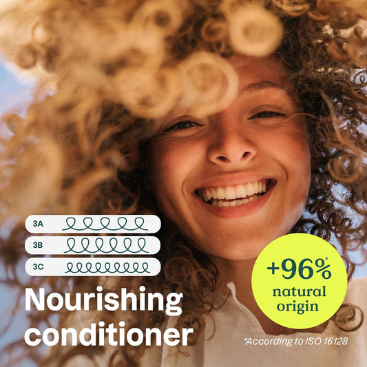 Attitude Nourishing Conditioner For Curly Hair With Moringa Oil, Ewg Verified, Vegan And Naturally Derived, 3A, 3B, 3C Curl Type, Provides Lightweight Moisture To Curls, 16 Fl Oz (Pack Of 6)