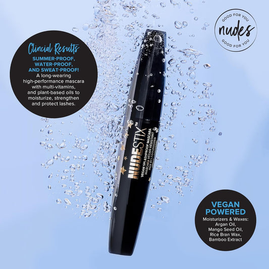 Nudestix Vegan Splashproof Mascara - Black (12 Ml)