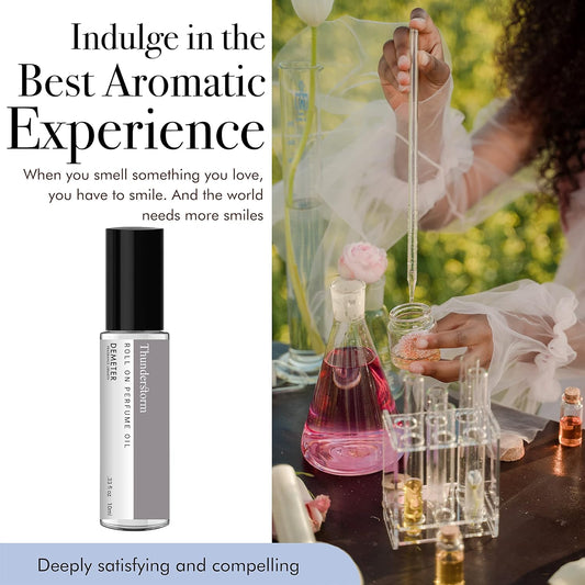 Demeter Salt Air Roll On Perfume Oil Fragrance Library, 0.33 Oz, Long-Lasting