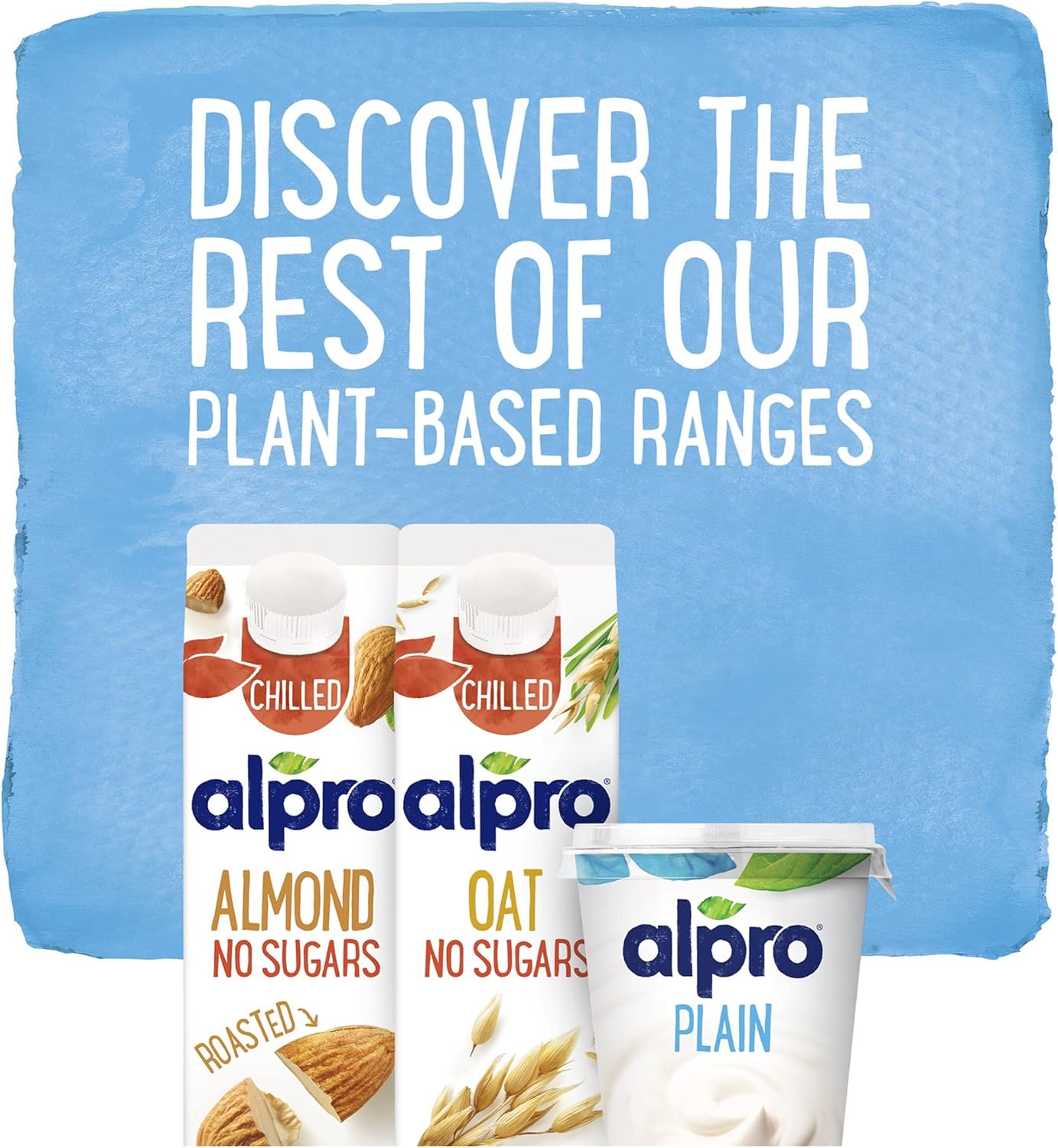 Alpro Soya My Cuppa Plant-Based Chilled Drink, Vegan & Dairy Free, 750ml : Amazon.co.uk: Grocery