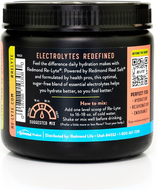Redmond Re-Lyte Hydration Electrolyte Powder Mix (Watermelon Lime)