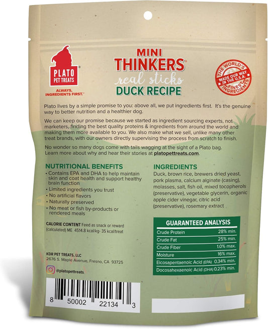 Plato Mini Thinkers Duck Recipe 6Oz, Natural (850002221343)