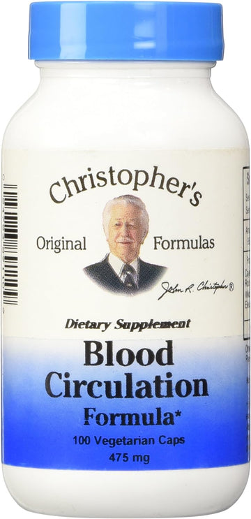 Dr. Christopher Blood Circulation Formula 100 Vegetarian Caps