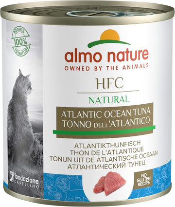 almo nature HFC Natural Atlantic Tuna Tins, 280 g, Pack of 12?5156