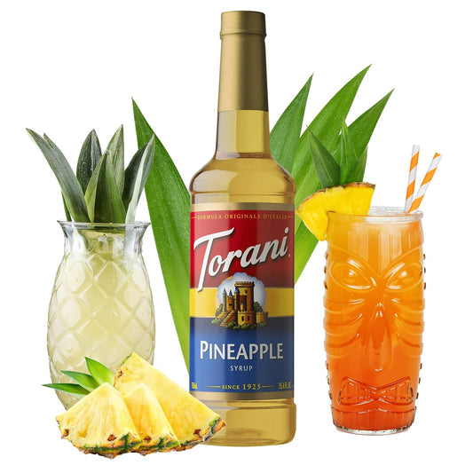 Torani Syrup, Pineapple, 25.4 Ounces (Pack Of 4)