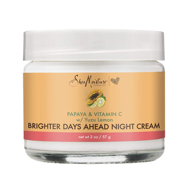 Sheamoisture Night Cream For Dull, Uneven Skin Papaya And Vitamin C Skin Care Moisturizer 2 Oz