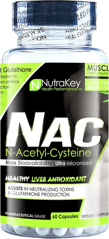 Nutrakey Nac Capsules, 60 Count