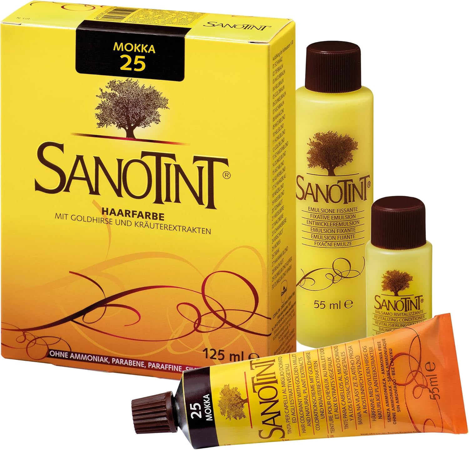 25- Sanotint Classic Mocha Hair Dye