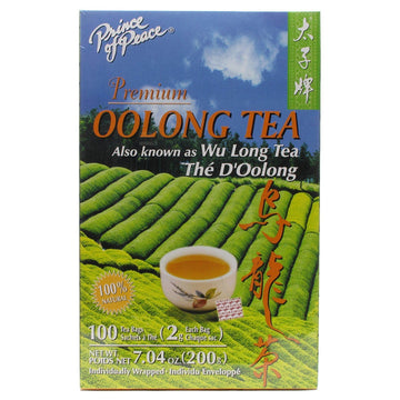 Prince Of Peace Oolong Tea - 100 Tea Bags Net Wt. 6.35Oz (180G)