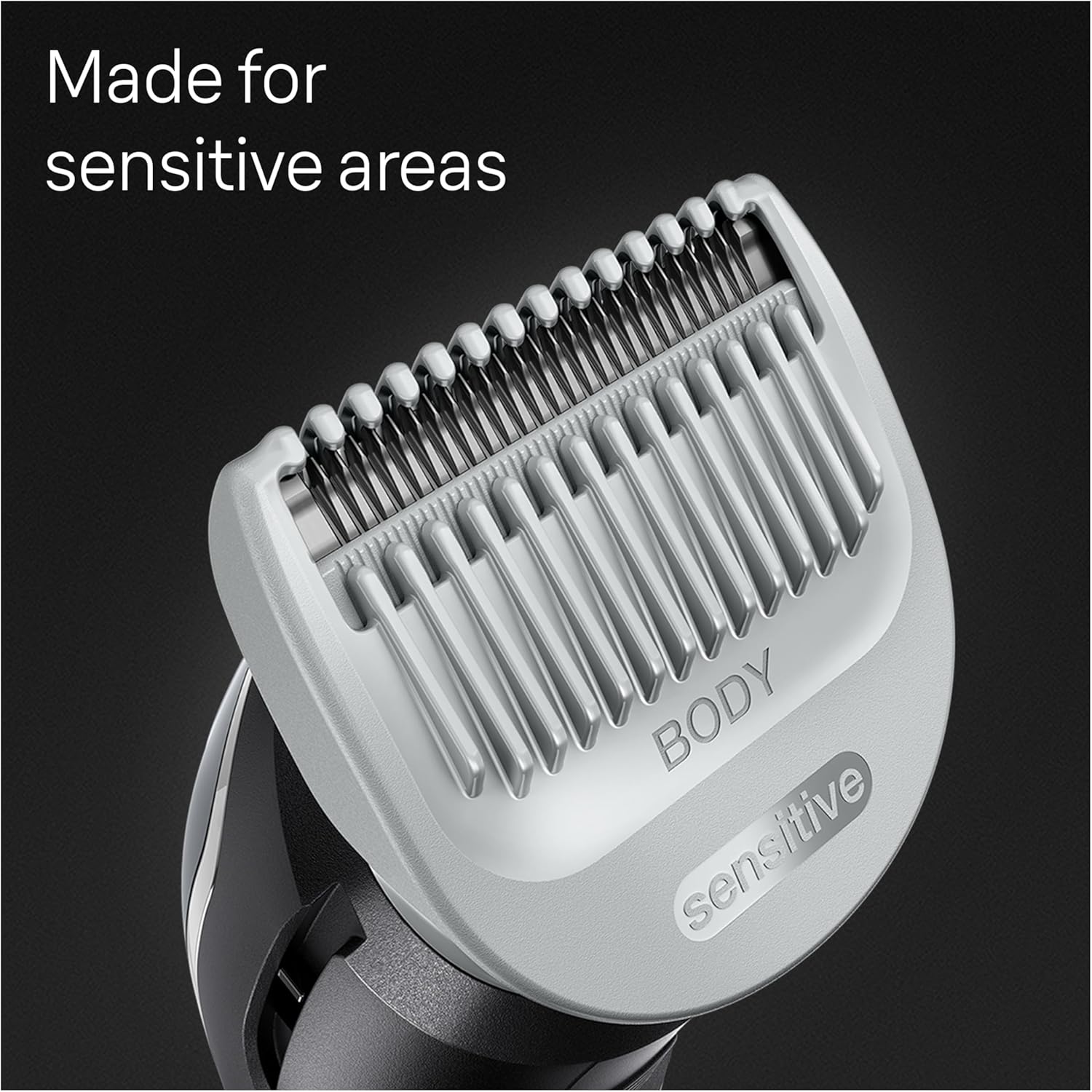 Braun Body Groomer 3, Manscaping Tool For Men With SkinShield Technology, Sensitive Comb, Wet & Dry, 100% Waterproof, UK 2 Pin Plug, BG3350, Black/Grey : Amazon.co.uk: Health & Personal Care