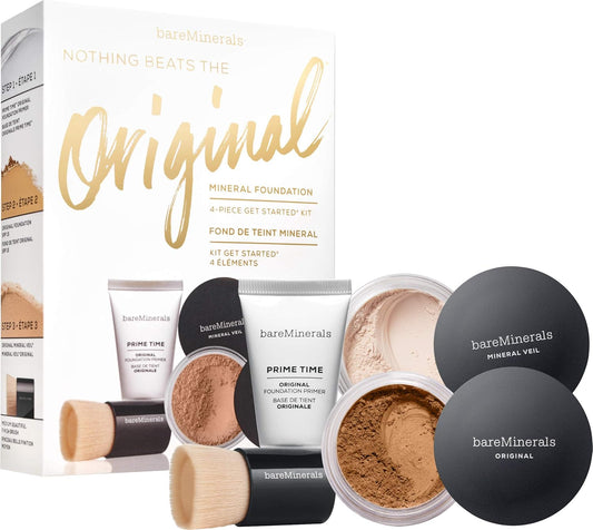 Original Foundation Get Started Kit By Bareminerals 18 Medium Tan
