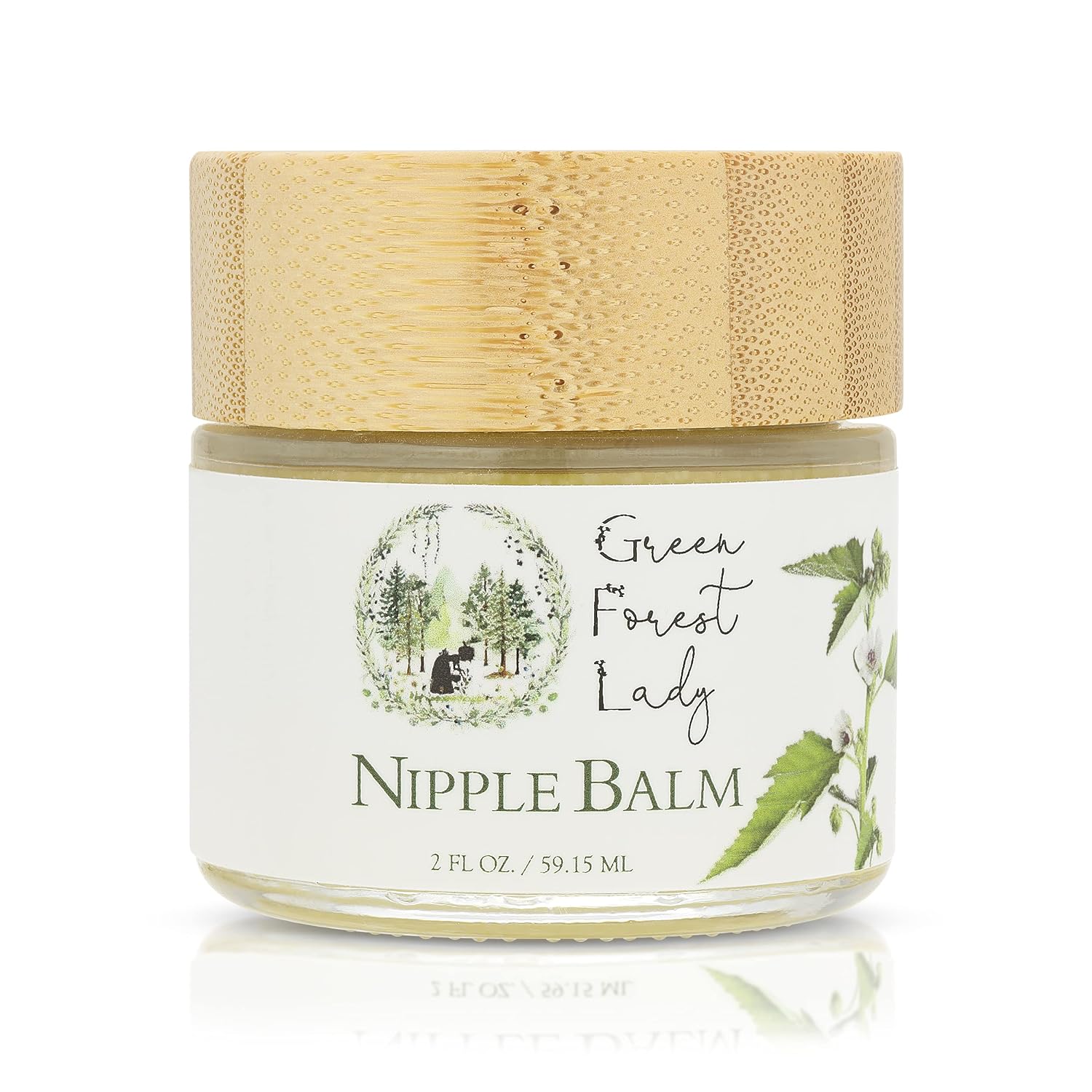 Organic Nipple Balm | Breast Feeding Essentials | Lanolin-Free, Gluten-Free | Relieves Soreness, Dryness, Cracking | Nursing Balm | Provides Protective Layer - 2 FL. OZ