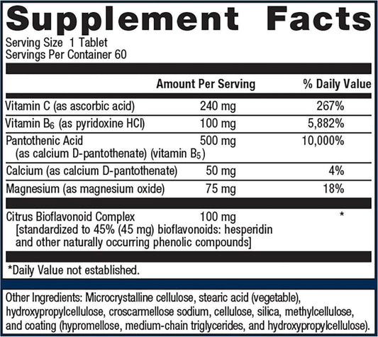 Metagenics Cortico-B5B6 - Supports Production Of Adrenal Hormones - 60 Servings