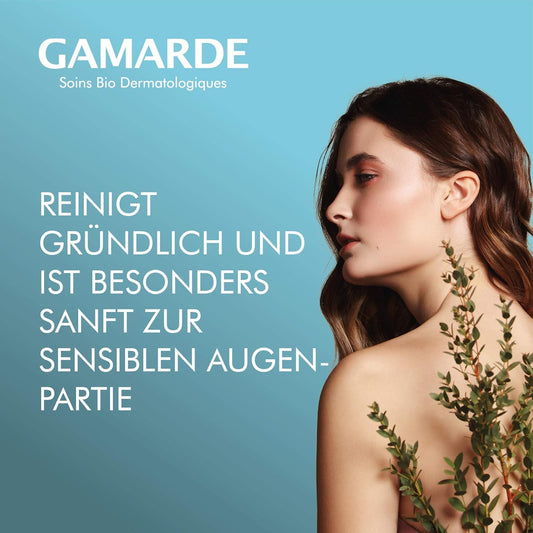 Gamarde Organic Cosmetics: Eye Make-Up Remover I Eye Makeup Gentle Cleansing I Vegan Eye Makeup Remover I Eye Makeup Remover I Eye Makeup Remover Natural Cosmetics I Makeup Removal I 30 Ml