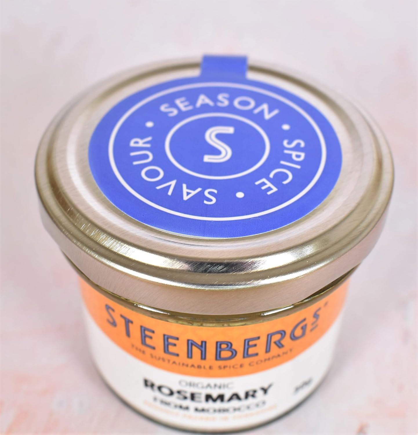 Steenbergs Organic Rosemary Dried Herb Standard Jar 30G