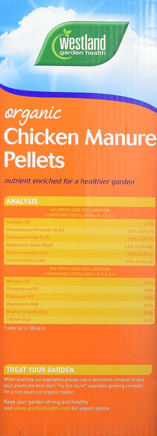 Westland Organic Chicken Manure Pellets, 5 kg?20100323