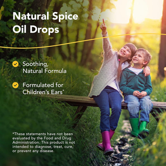 NORTH AMERICAN HERB & SPICE Kid-e-kare Ear-EEZ - 1 fl. oz. - Natural Support for Children?s Ears - Contains Garlic, Black Seed, Sage & Bay Leaf Oils - Non-GMO - 287 Drops