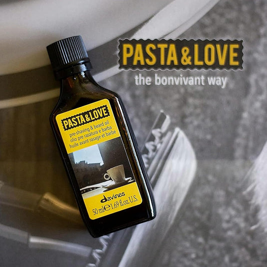 Davines Pasta & Love Men'S Hydrating And Protective Pre-Shaving Plus Beard Oil, Weightless And Residue-Free, 1.69 Fl. Oz