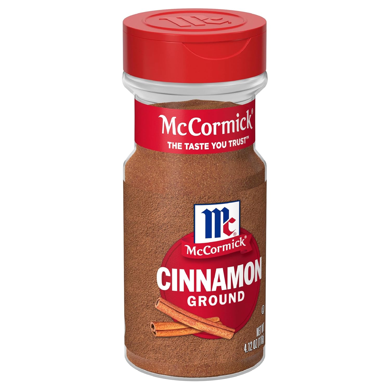 Mccormick Ground Cinnamon, 4.12 Oz (Pack Of 12)