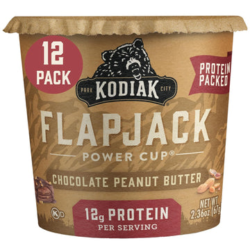 Kodiak Cakes Pancake On the Go, Chocolate Peanut Butter, 2.5 Ounce (Pack of 12)