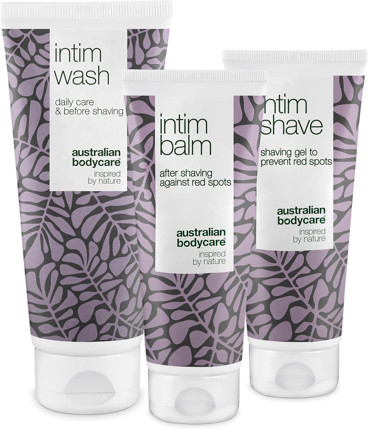 Intimate Shaving Kit – 3 Products To Get Rid Of Red Bumps, Spots And Ingrown Hairs After Shaving. Inside The Kit: Intim Wash 200Ml, Intim Shave 100Ml, Intim Balm Aftershave 100Ml | Australian Bodycare