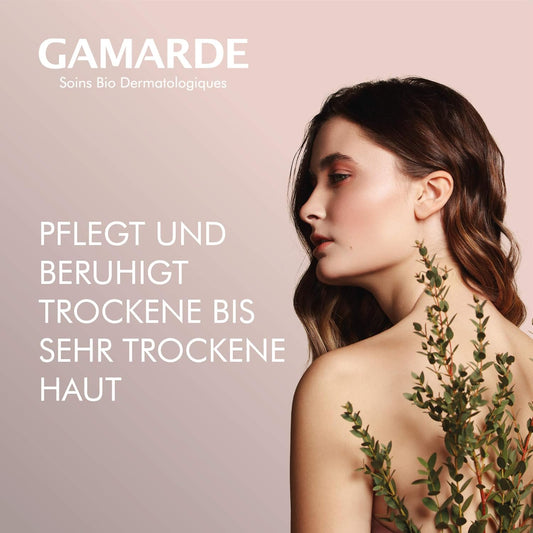 Gamarde Organic Cosmetics: Body Care With Sunflower, Lavandin, And Argan Oil, Rich Body Lotion For Dry To Very Dry Skin, Nourishing Body Lotion For Women And Men, Vegan, 200 Ml