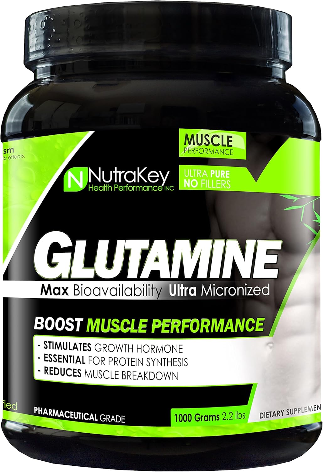 Nutrakey L-Glutamine 1000 Gram