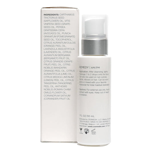 Cosmedix Remedy Omega-Complex Treatment Oil, Omega Fatty Acids, Antioxidants & Vitamin E, Locks In Moisture, Cruelty Free
