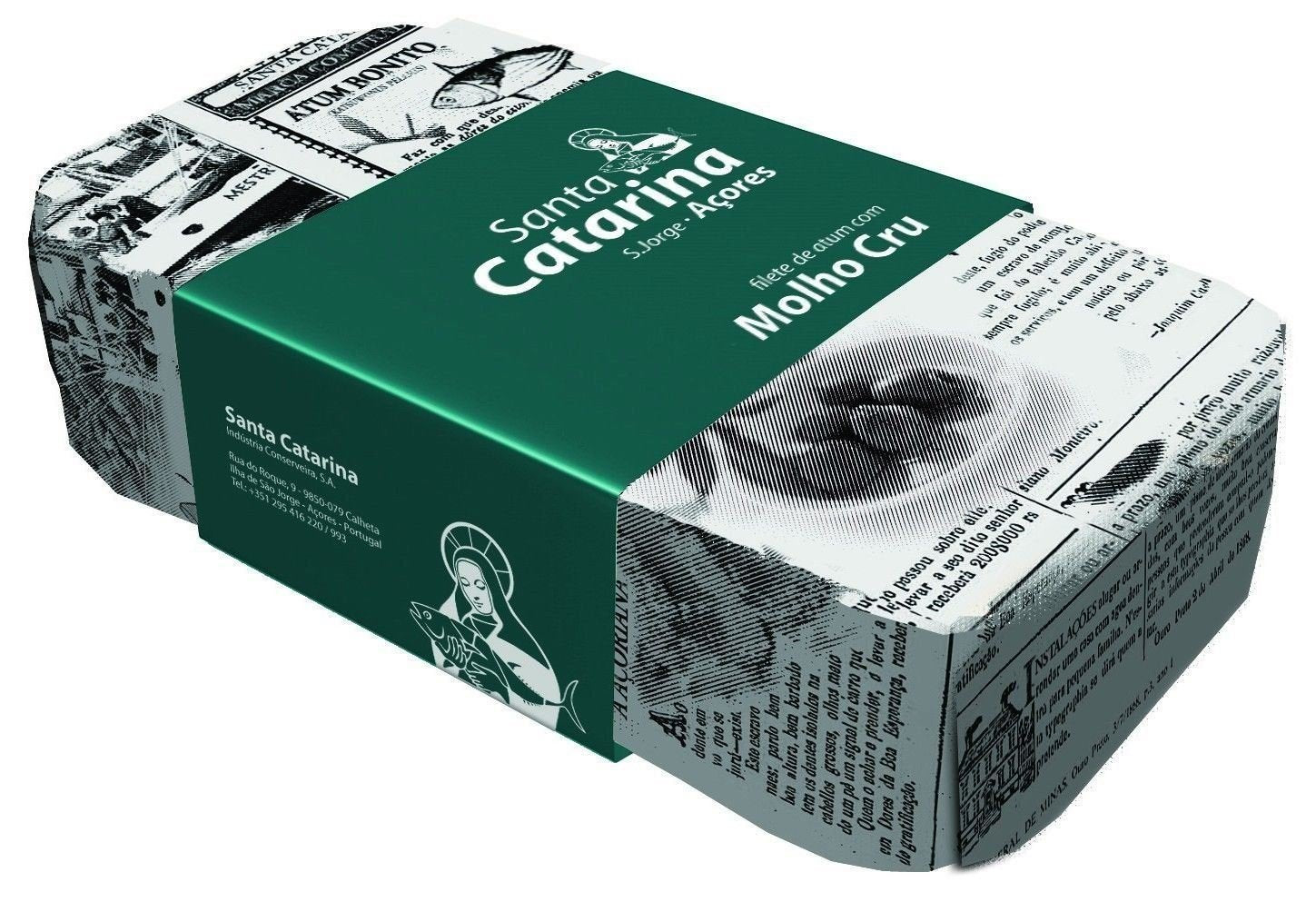 Santa Catarina Tuna Fillets In Mediterranean Sauce 120G (Pack Od 6) : Grocery & Gourmet Food