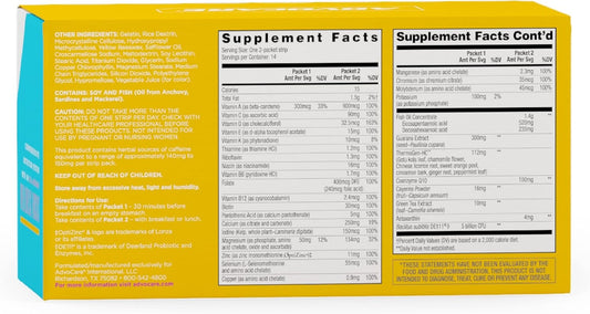 Advocare Mns Omni - Premium Dietary Supplement To Support Immune, Digestive & Cardiovascular Health* - Aids Healthy Hair, Nails & Skin* - Contains Vitamins & Probiotics - 14 Daily Strip Packs