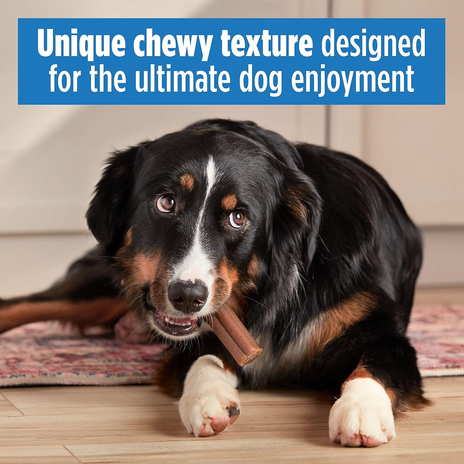 Milk-Bone Comfort Chews, Rawhide Free Dog Treats with Unique Chewy Texture and Real Beef, 9 Chews (Pack of 4), Easy on Digestive System : Pet Supplies