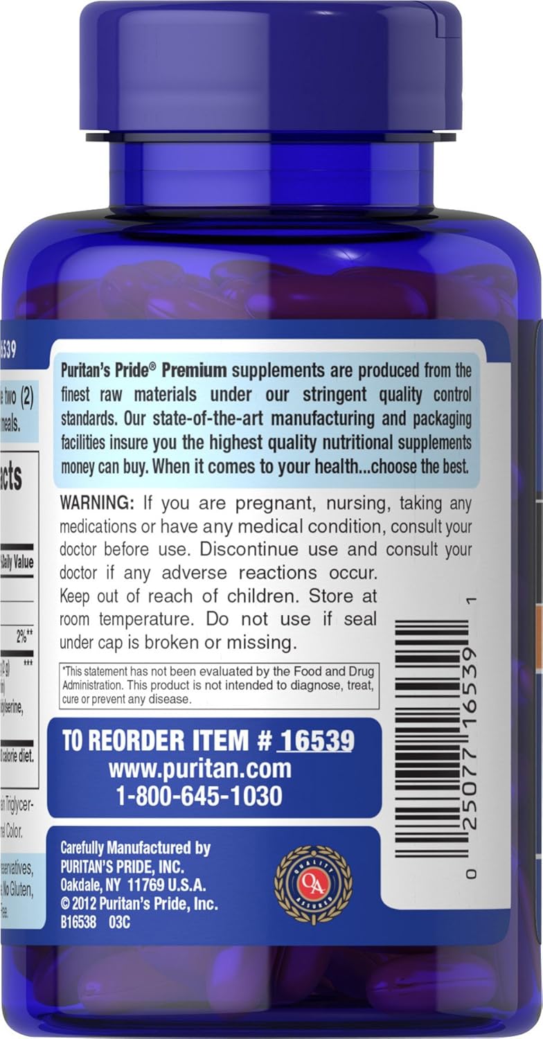 Puritans Pride Neuro-ps (phosphatidylserine), White, 60 Count (Pack of 1) : Health & Household