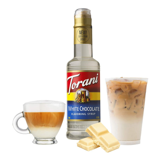 Torani Syrup, White Chocolate, 12.7 Ounce, (Pack Of 4)