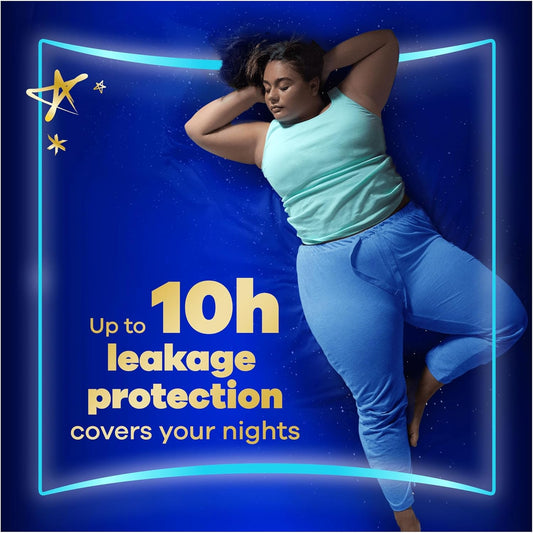 Always Ultra Sanitary Towels, Size 4, Secure Night, Heavy Flow, 80 Pads With Wings (20 x 4 Packs) SAVING PACK, Locks Wetness Leaks & Odours, Thin And Discreet