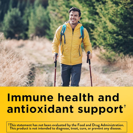 Nature Made Extra Strength Zinc Supplements 30 Mg, Dietary Supplement For Immune Health And Antioxidant Support, 60 Zinc Gummies, 30 Day Supply