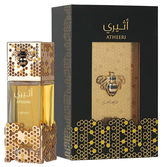 Lattafa Atheeri For Unisex Eau De Parfum Spray, 3.4 Ounce / 100 Ml