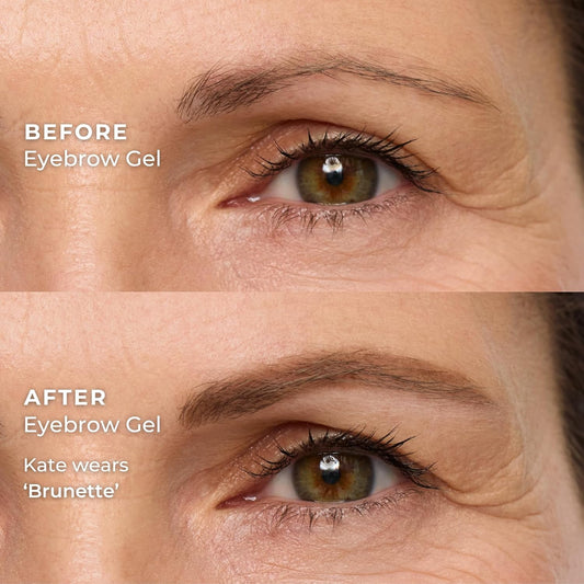 Wunderbrow Eyebrow Gel, Waterproof, Smudgeproof, Lasts For Days, Shade: Deep Black/Brown, Vegan And Cruelty-Free