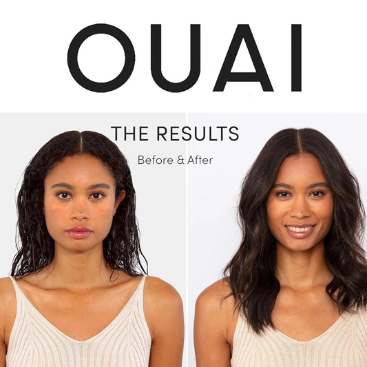 OUAI Wave Spray Bundle - Texture Spray for Hair with Coconut Oil and Rice Protein - Adds Texture, Volume & Shine for Effortless Beach Waves - Safe for Color Treated Hair (2 Count, 1.7 fl oz/4.9 fl oz)