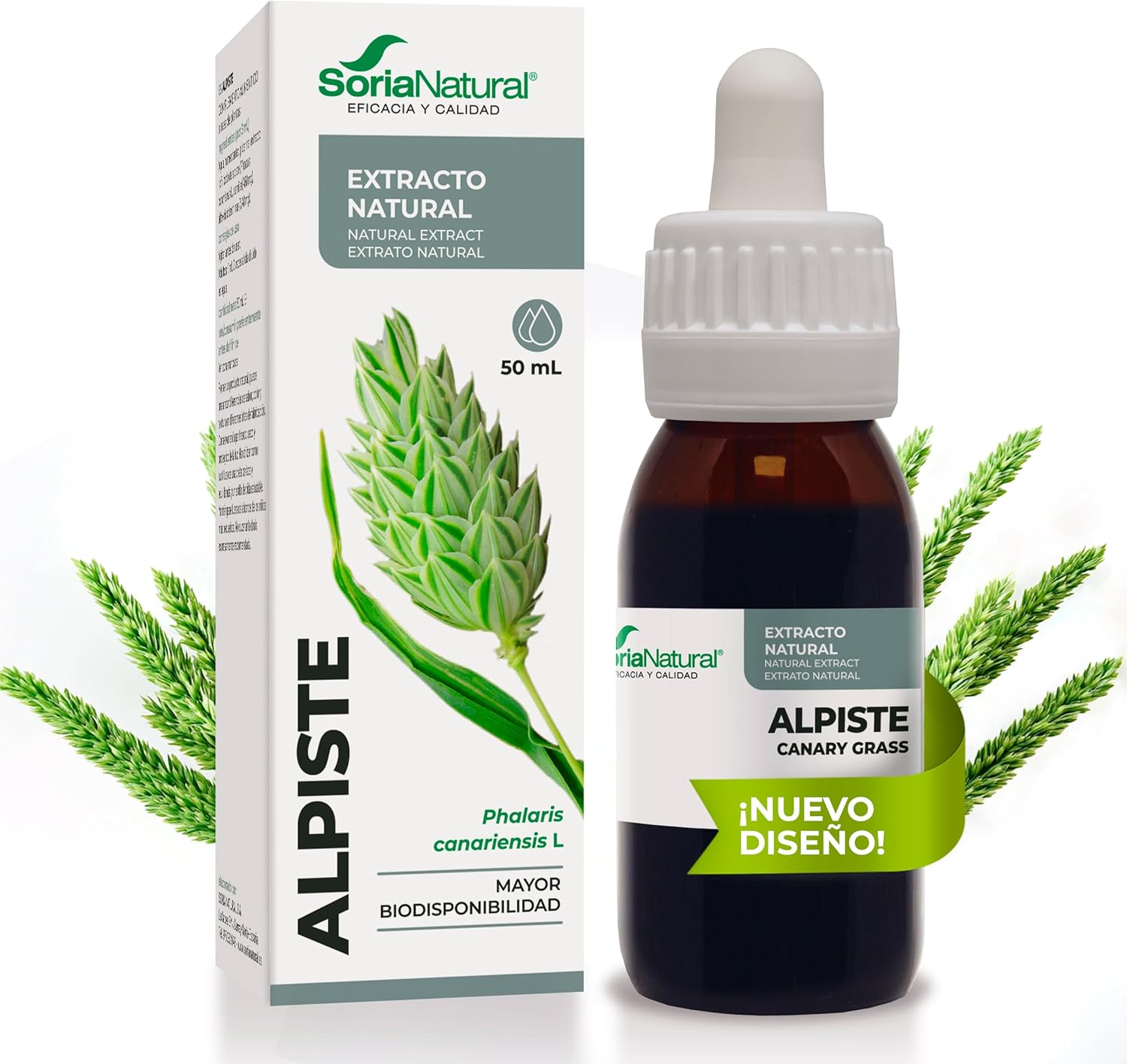 Soria Natural Ext; Alpiste Xxi 50Ml; S/Al - 1 Unit