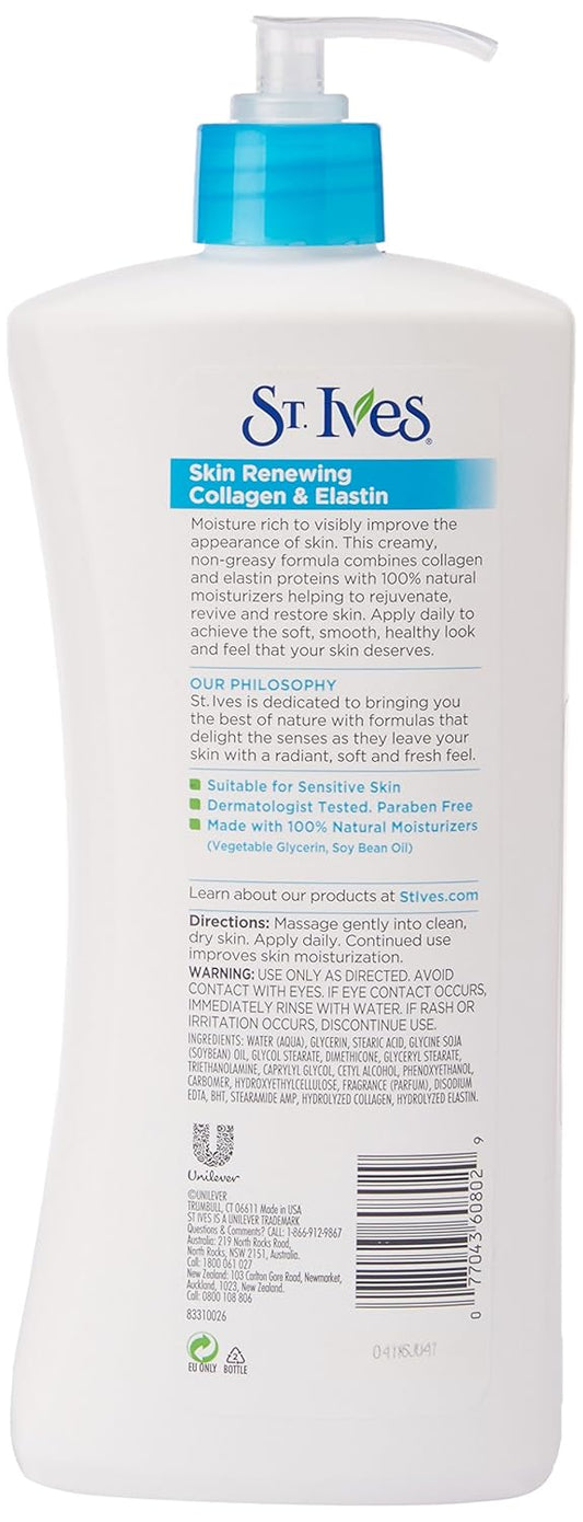St. Ives Renewing Collagen & Elastin Hand & Body Lotion