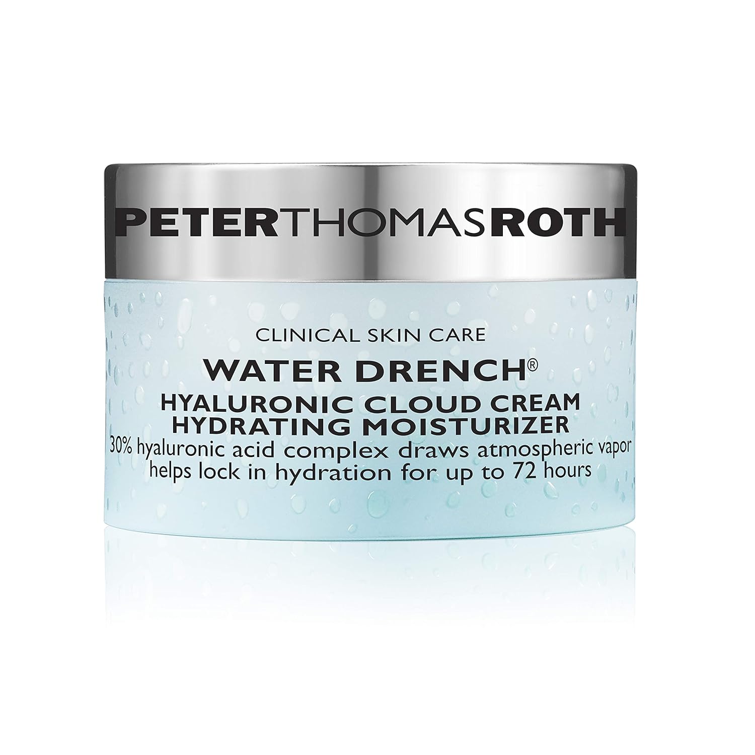 Peter Thomas Roth | Water Drench Hyaluronic Cloud Cream | Hydrating Moisturizer, Hyaluronic Acid For Face, Up To 72 Hours Of Hydration For More Youthful-Looking Skin, 0.67 Fl Oz