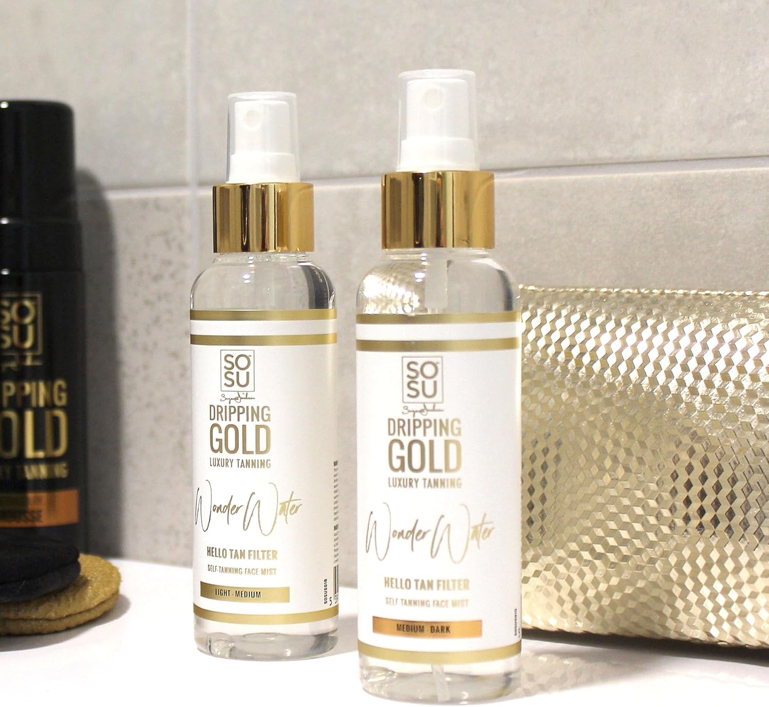 Sosu By Sj Dripping Gold Water Light/Medium Self Tanning Mist 100Ml