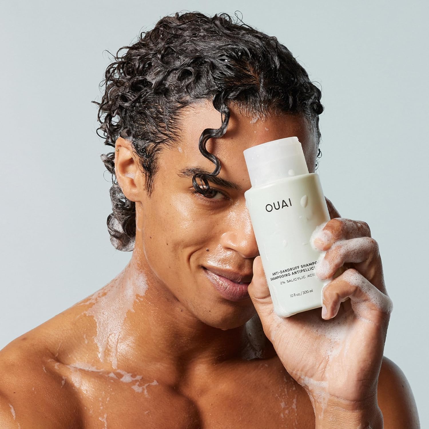 Ouai Anti Dandruff Shampoo - Soothing Salicylic Acid Shampoo For Flaky, Dry And Itchy Scalp - Reduces Itching, Redness And Irritation - Sulfate Free Scalp Care (10 Fl Oz) : Beauty & Personal Care