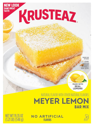 Krusteaz Meyer Lemon Bar Mix, (19.35 oz (Pack of 1))