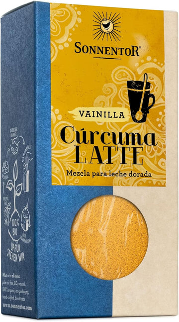 Sonnentor Organic Turmeric Latte Vanilla Golden Milk Box 60 G